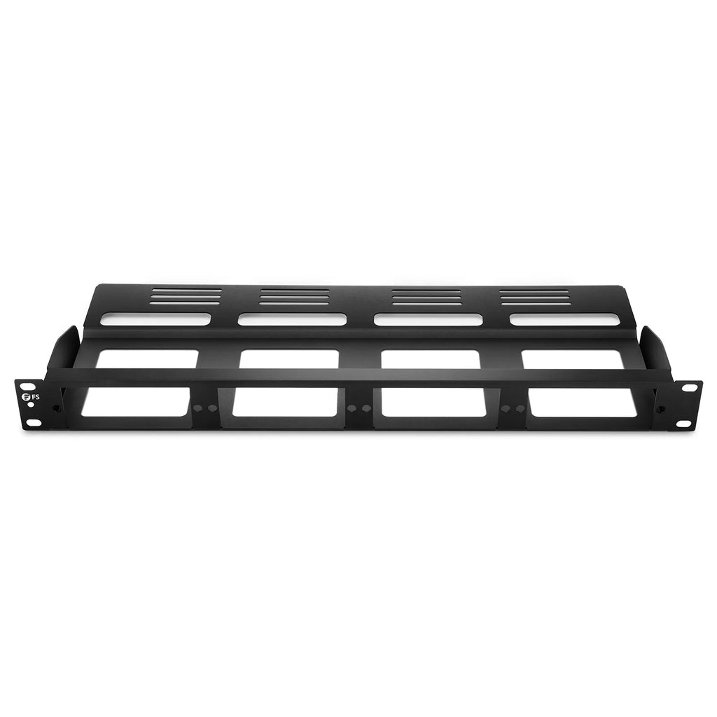 FHDâ„¢ High Density 1U Rack Mount Modular Enclosure Unloaded, Rear Cable Managers, Holds up to 4 x FHDâ„¢ Cassettes or Panels, 144 Fibers (LC)