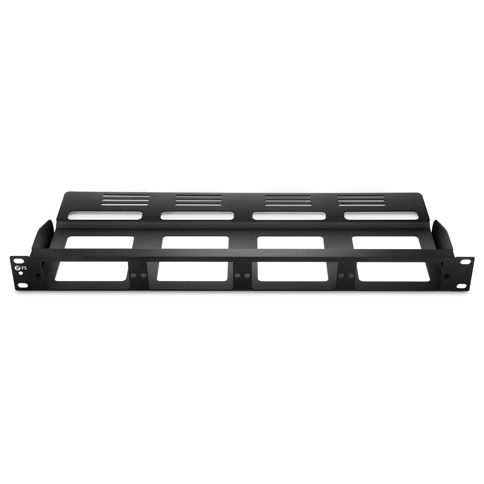 FHDâ„¢ High Density 1U Rack Mount Modular Enclosure Unloaded, Rear Cable Managers, Holds up to 4 x FHDâ„¢ Cassettes or Panels, 144 Fibers (LC)