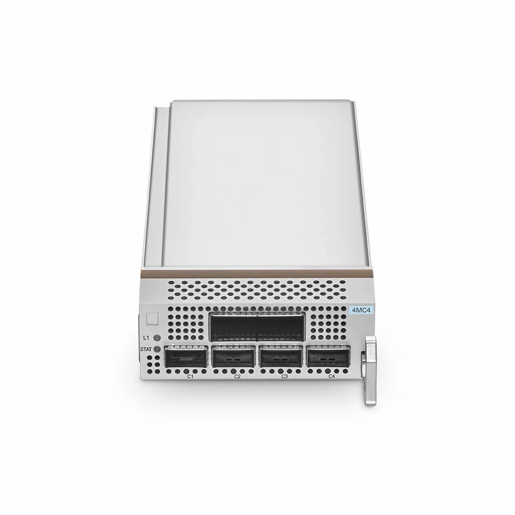 D7000 4MC4, 1 x 400G QSFP-DD or 4 x 100G QSFP28 to 1 x 400G CFP2 OTN Muxponder for D7000 Managed Chassis