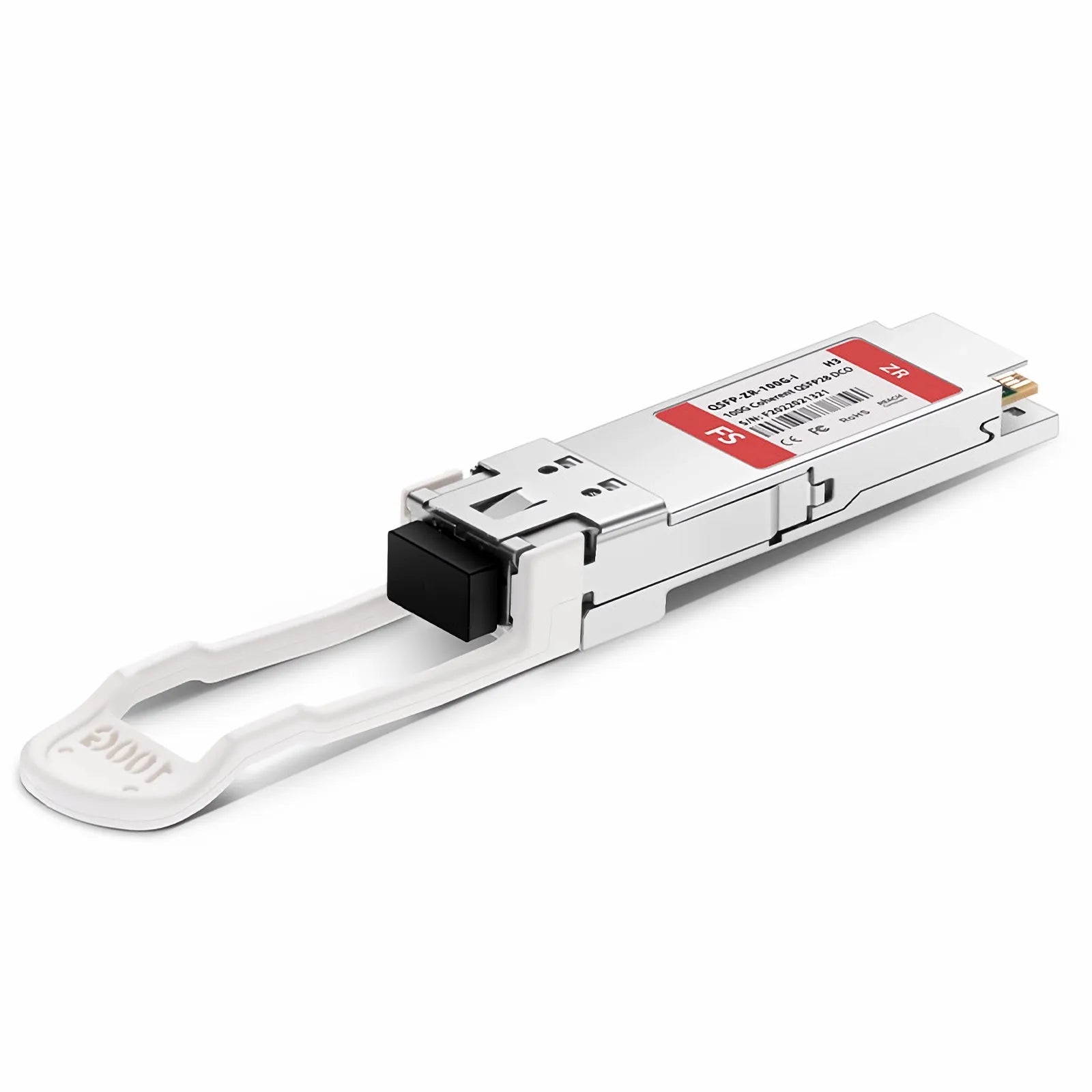 H3C Compatible QSFP28 DCO 100G DWDM C-band Tunable Coherent 80km DOM Duplex LC/UPC SMF Optical Transceiver Module for Transmission(Industrial)