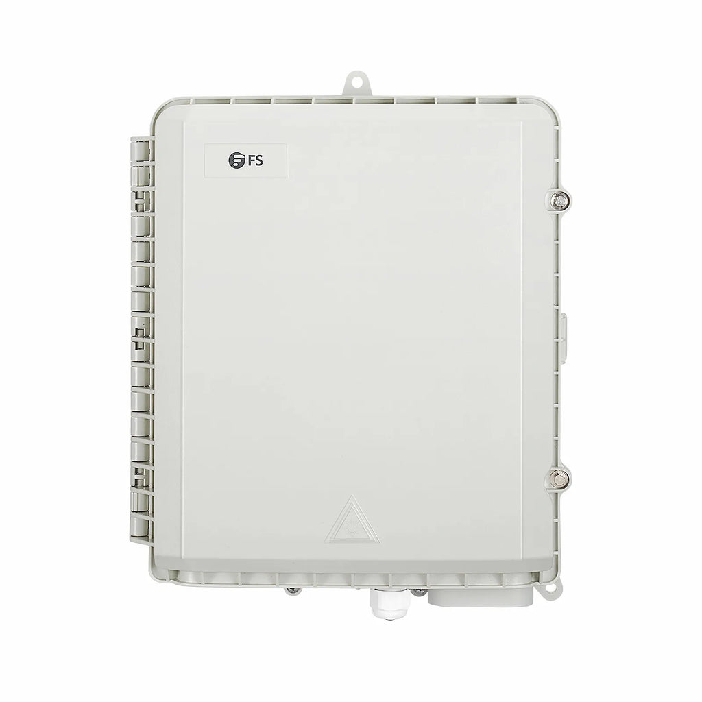 16 Fibers Optic Distribution Box, SC/A, Plastic, Wall/Pole Mount, Indoor and Outdoor