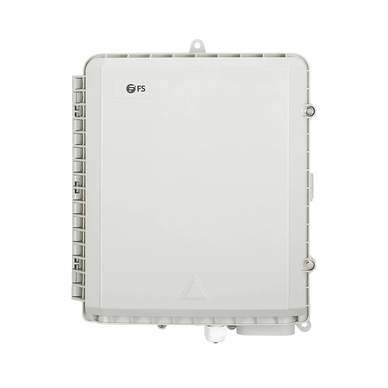 16 Fibers Optic Distribution Box, SC/A, Plastic, Wall/Pole Mount, Indoor and Outdoor