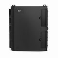 24 Fibers Optic Distribution Box, SC A/U and LC A/U, Plastic, Wall/Pole Mount, Indoor and Outdoor