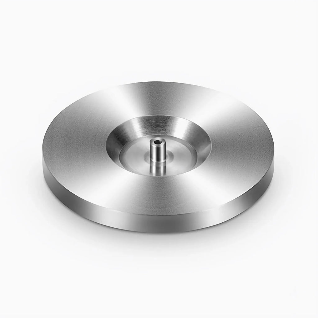 SC/ST/FC UPC Connector Hand Polish Puck - Stainless Steel