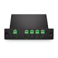 1 x 4 PLC Fiber Splitter, Standard LGX Cassette, SC/APC, Singlemode