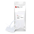 100-Pack 6in.L x 0.15in.W ID Marker Nylon Cable Ties-Outside Flag-White
