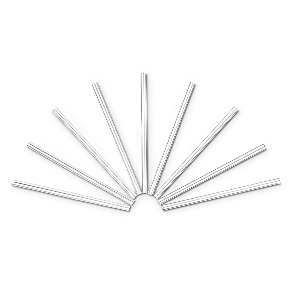 0.8 x 40mm Fiber Optic Splice Protection Sleeve, Single Fiber, 50pcs/pkg