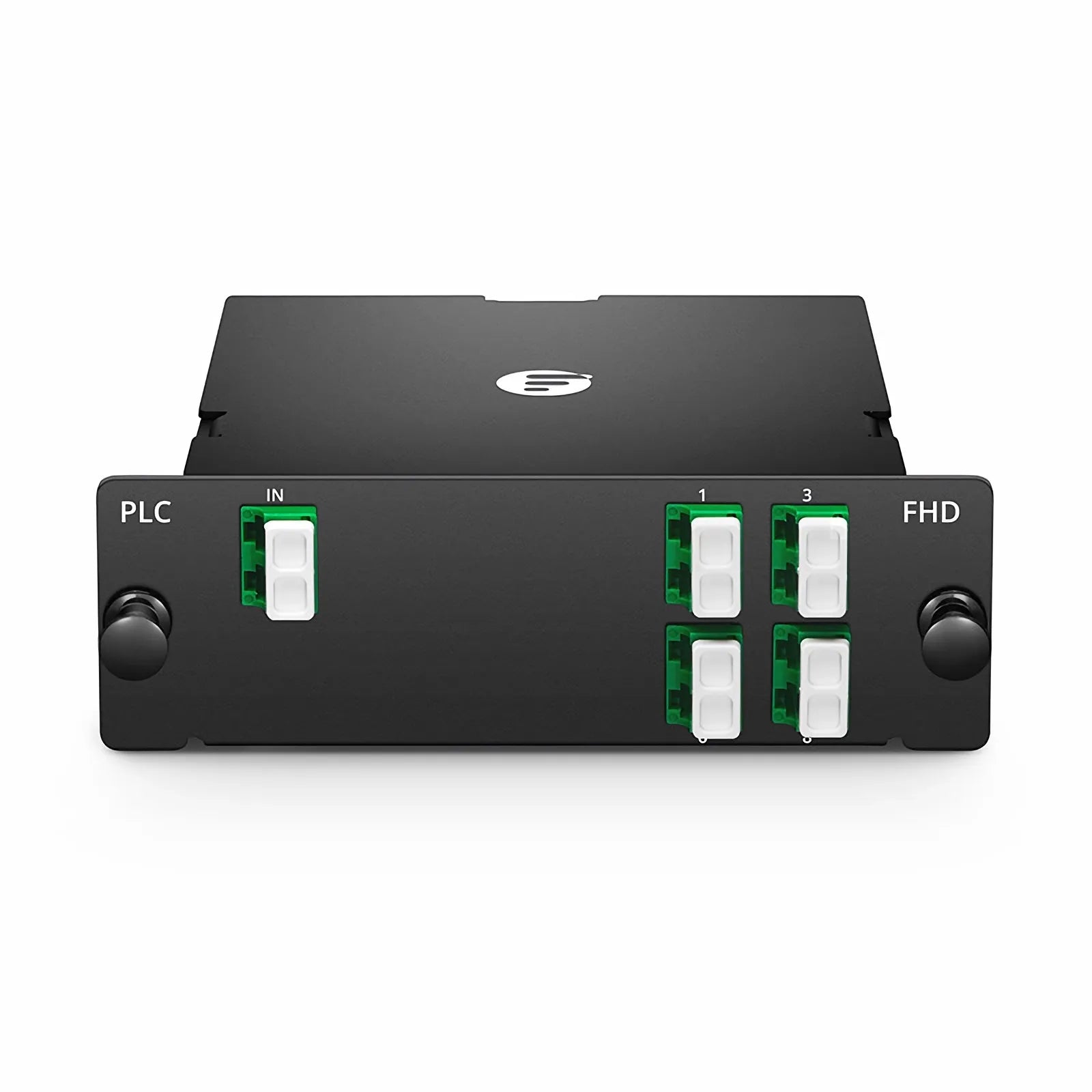 1 x 8 PLC Fiber Splitter, Standard FHDâ„¢ Cassette LC/APC, Singlemode, for Optical LAN