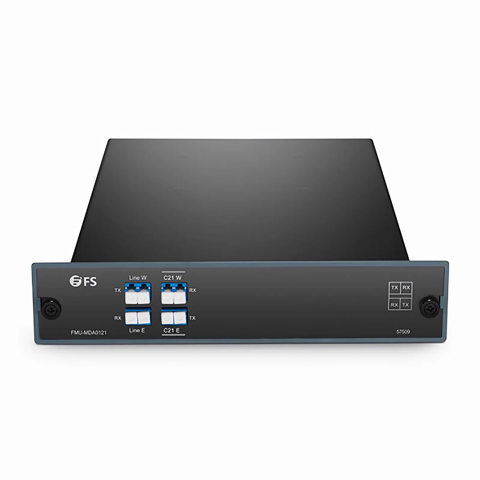 1 Channel C21 Dual Fiber DWDM OADM, East and West (Two-Sided), LC/UPC, FMU Plug-in Module