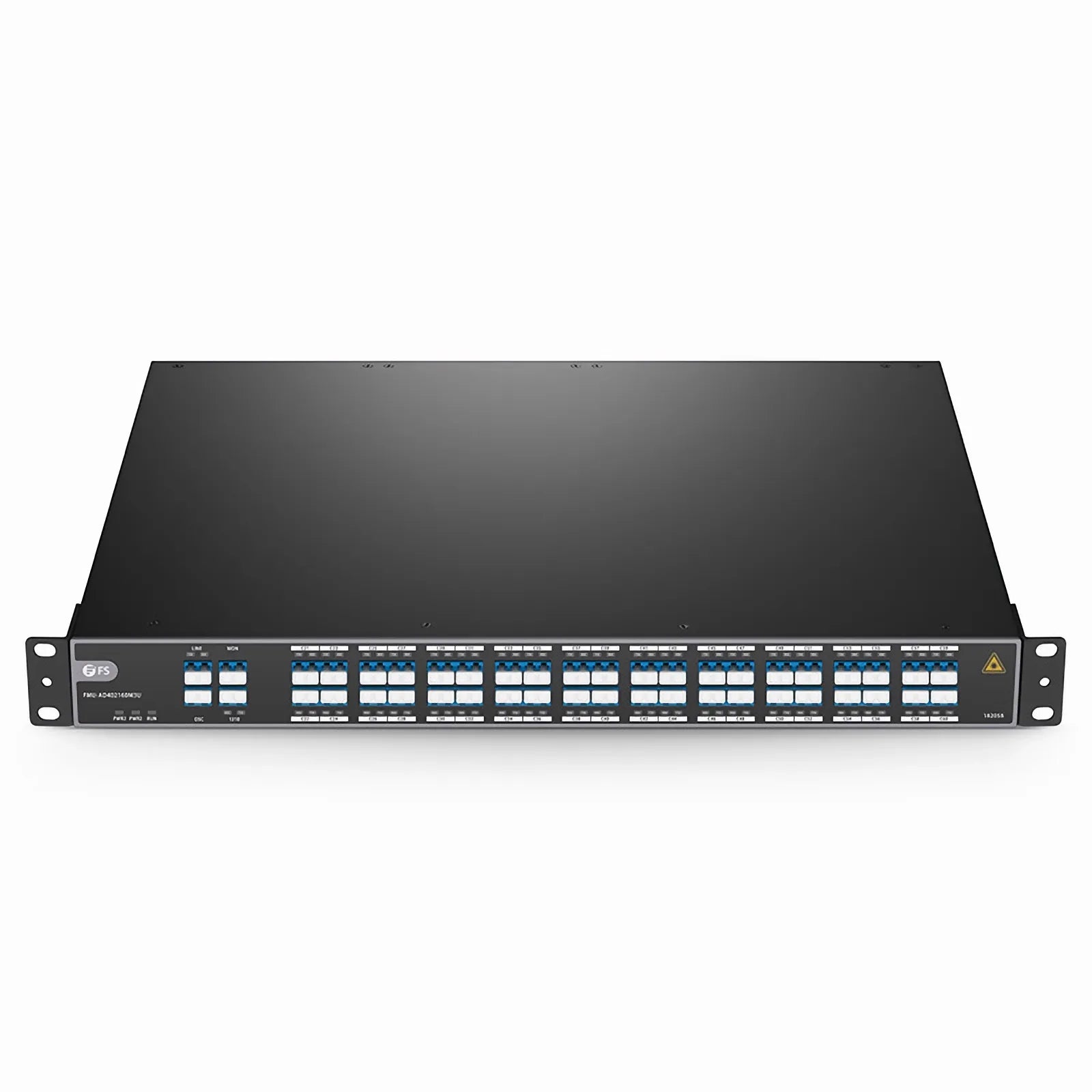 40 Channels Active DWDM Mux Demux, 100GHz C21-C60, with Monitor and 1310nm Port, 4.5dB Typical IL, LC/UPC, Dual Fiber, FMU 1U Rack Mount