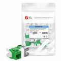 Cat6 RJ45 (8P8C) Unshielded Punch Down Keystone Jack Module, Green (10 pcs/Pack)