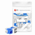 Cat6 RJ45 (8P8C) Unshielded Punch Down Keystone Jack Module, Blue (10 pcs/Pack)