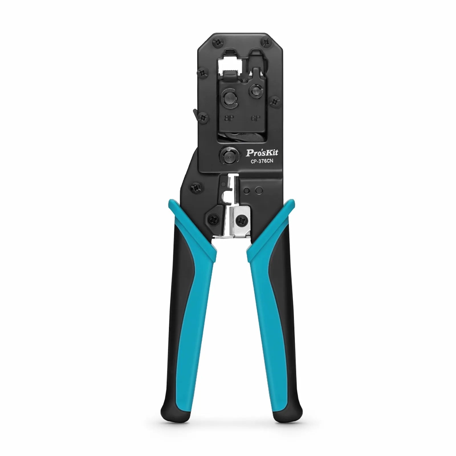 Pro'sKitÂ® All-in-one Modular Tool, Wire Stripper Cutter Crimper for 6P/8P Modular Plugs with Safety Baffle