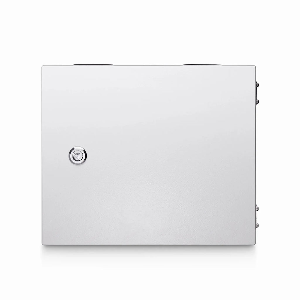 24 Fibers Optic Distribution Box, SC A/U and LC, Steel, Wall Mount, Indoor