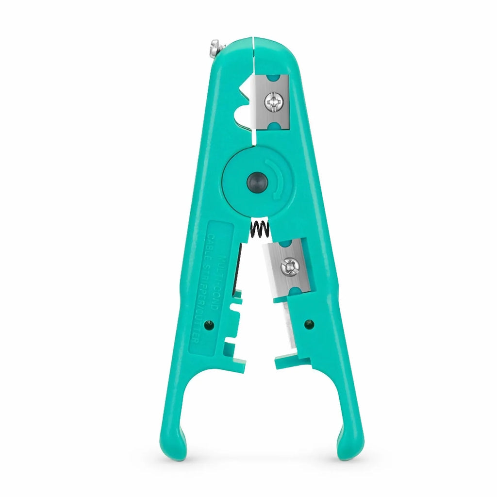 Pro'sKitÂ® Portable Plastic Coated Wire Stripper Tool