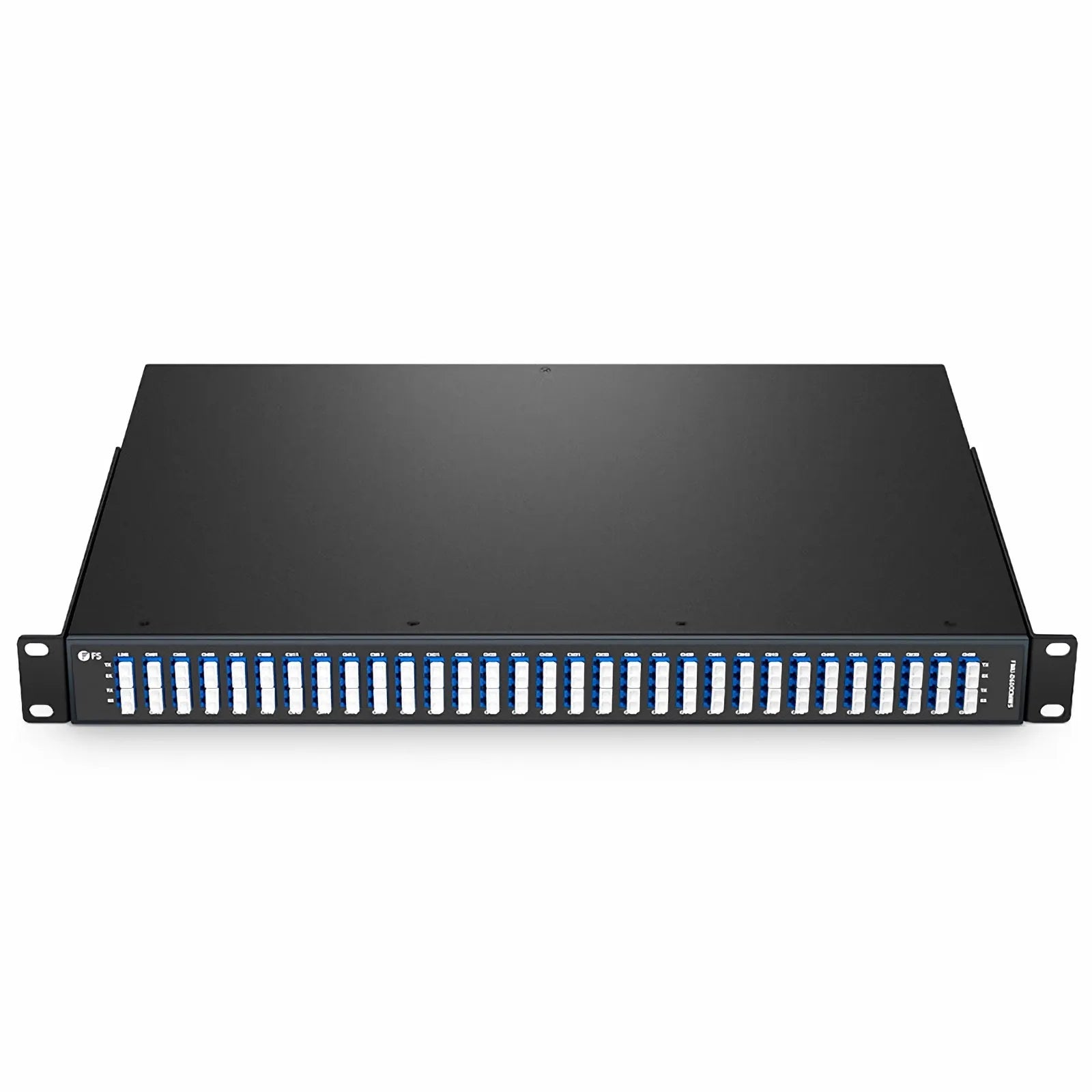 60 Channels Odd DWDM Mux Demux, Super C-band 100GHz 190.75-196.65THz, with Monitor Port, 6.0dB Typical IL, LC/UPC, Dual Fiber, FMU 1U Rack Mount