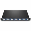 60 Channels Odd DWDM Mux Demux, Super C-band 100GHz 190.75-196.65THz, with Monitor Port, 6.0dB Typical IL, LC/UPC, Dual Fiber, FMU 1U Rack Mount