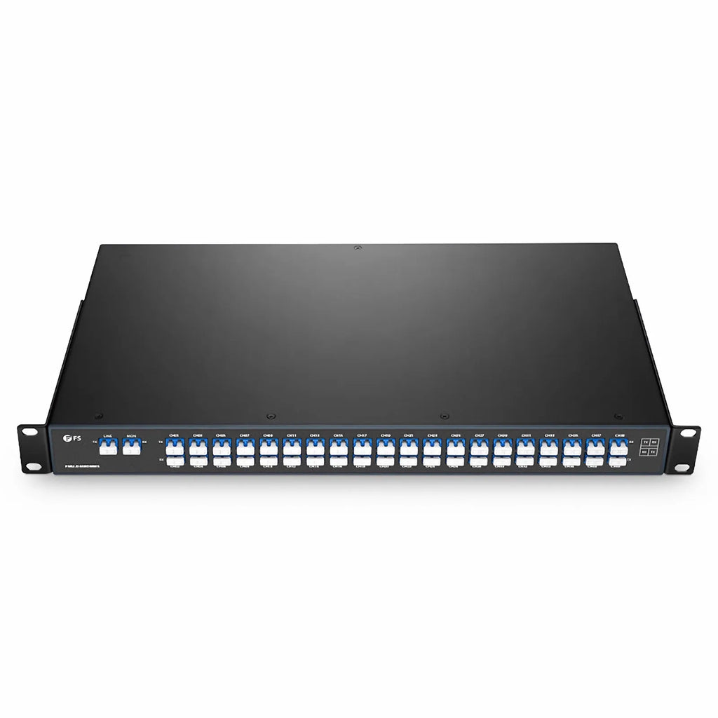 40 Channels Even DWDM Mux Demux, Super C-band 150GHz 190.7125-196.5625THz, with Monitor Port, 5.5dB Typical IL, LC/UPC, Dual Fiber, FMU 1U Rack Mount