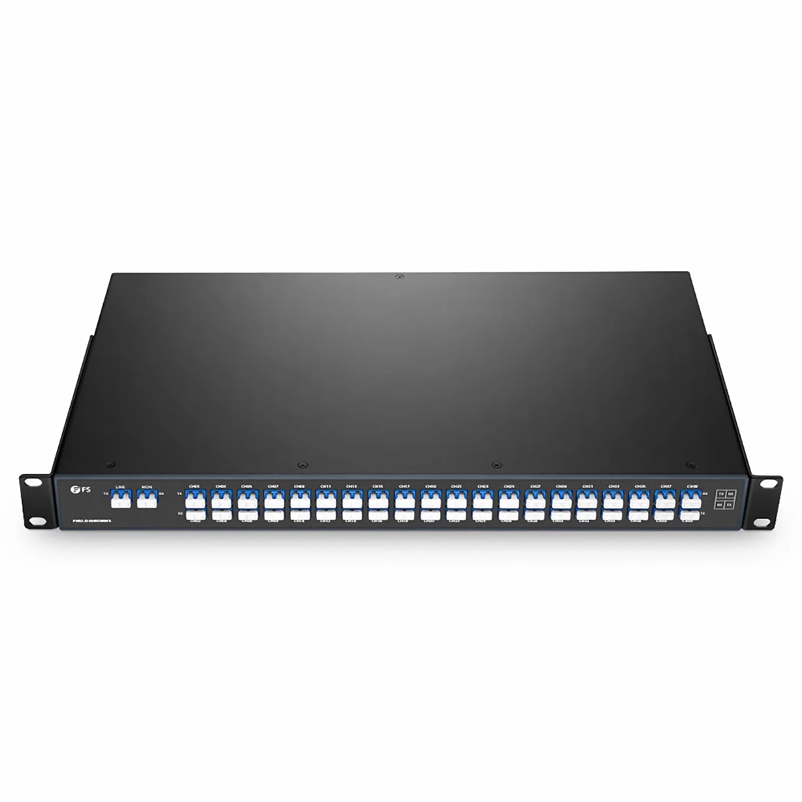 40 Channels Even DWDM Mux Demux, Super C-band 150GHz 190.7125-196.5625THz, with Monitor Port, 5.5dB Typical IL, LC/UPC, Dual Fiber, FMU 1U Rack Mount