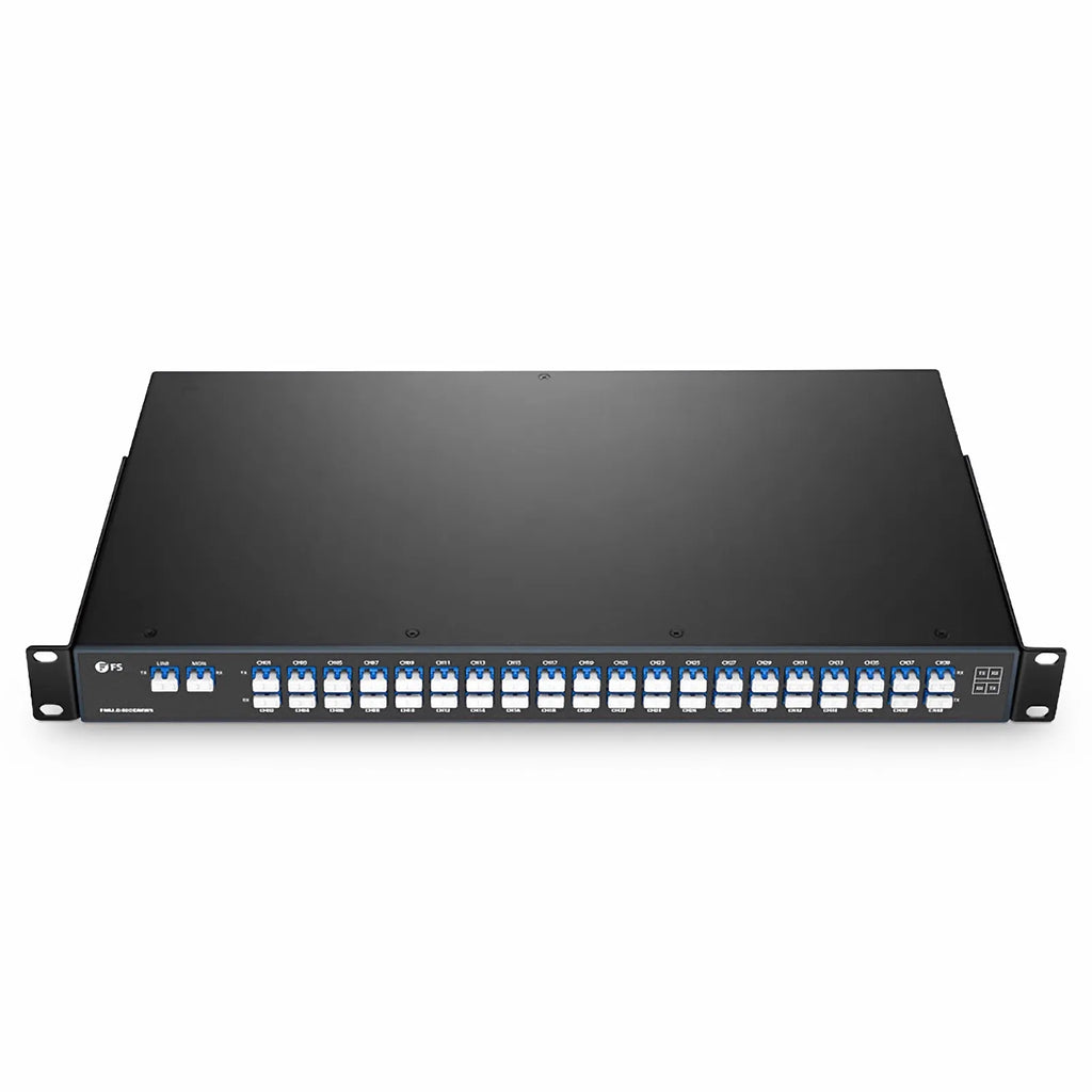 40 Channels Odd DWDM Mux Dmeux, Super C-band 150GHz 190.7875-196.6375THz, with Monitor Port, 5.5dB Typical IL, LC/UPC, Dual Fiber, FMU 1U Rack Mount