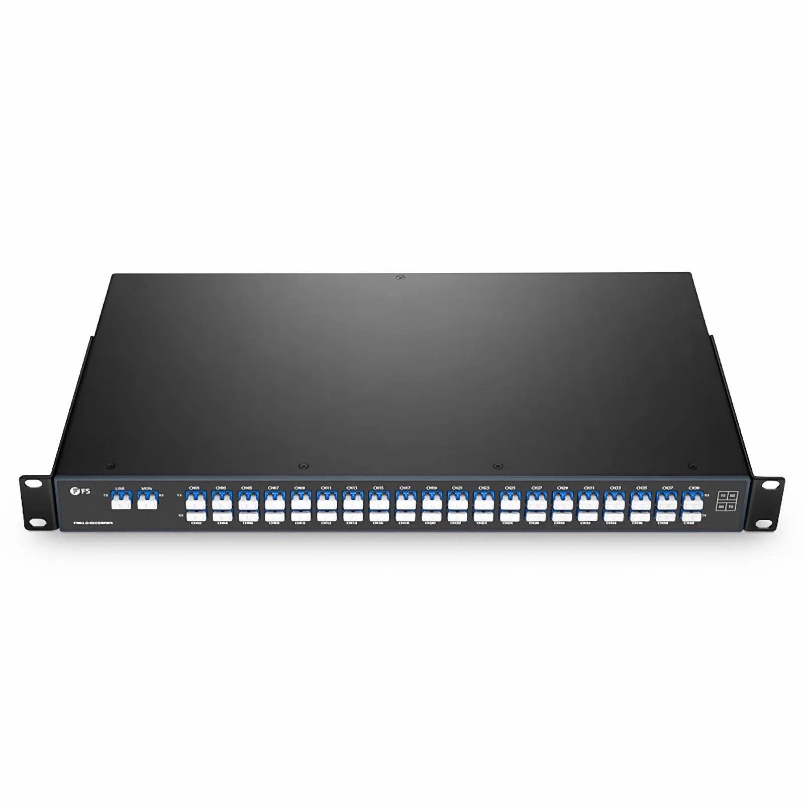 40 Channels Odd DWDM Mux Dmeux, Super C-band 150GHz 190.7875-196.6375THz, with Monitor Port, 5.5dB Typical IL, LC/UPC, Dual Fiber, FMU 1U Rack Mount