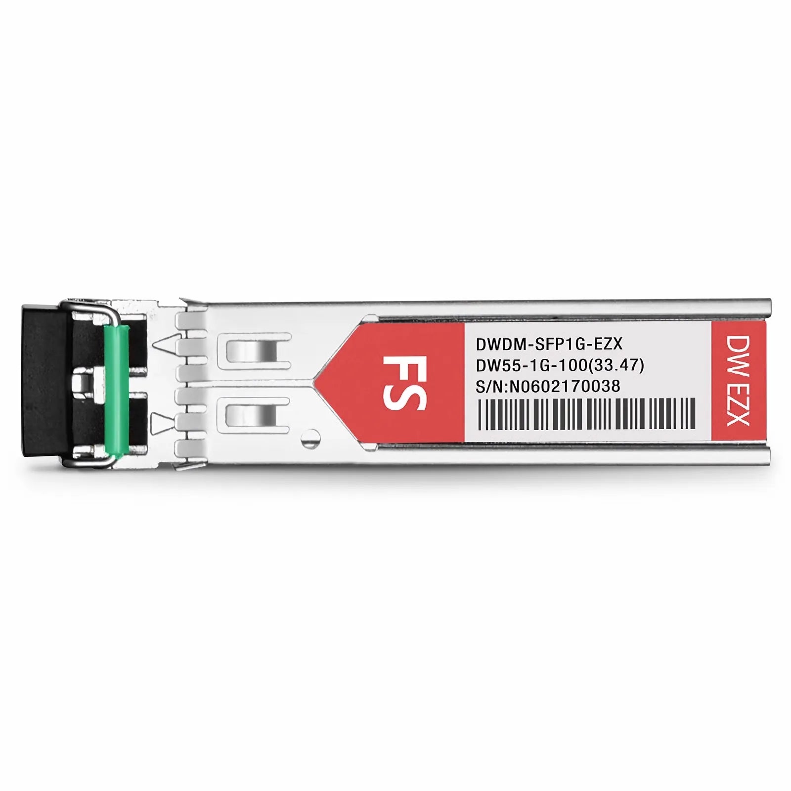 Cisco C55 DWDM-SFP-3347 Compatible SFP 1000BASE-DWDM 1533.47nm 100GHz 100km DOM Duplex LC/UPC SMF Optical Transceiver Module for Transmission