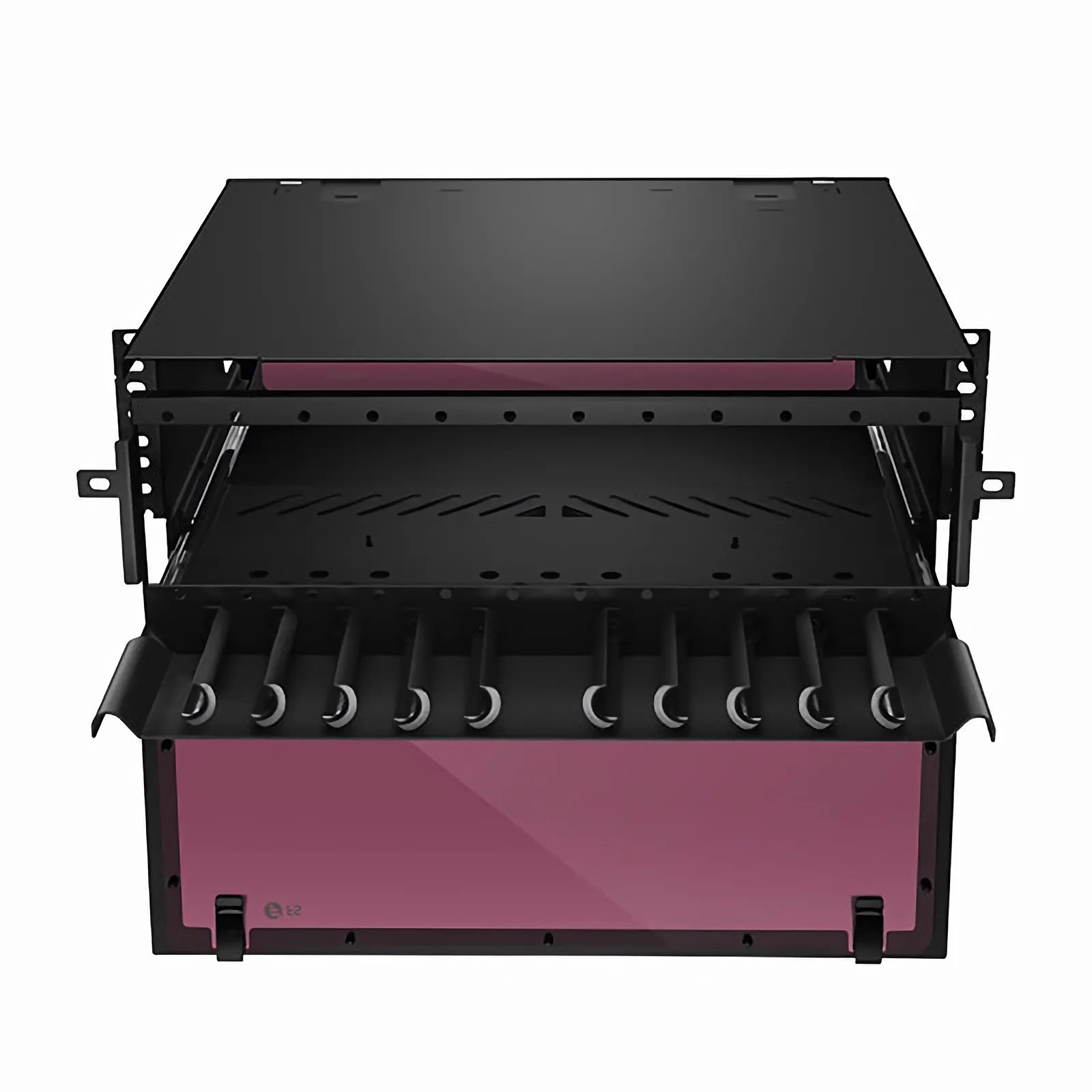 FHDâ„¢ High Density 4U Rack Mount Enclosure Unloaded, Sliding Drawer, Holds up to 12 x FHDâ„¢ Cassettes, Panels or Splice Trays, 432 Fibers (LC)