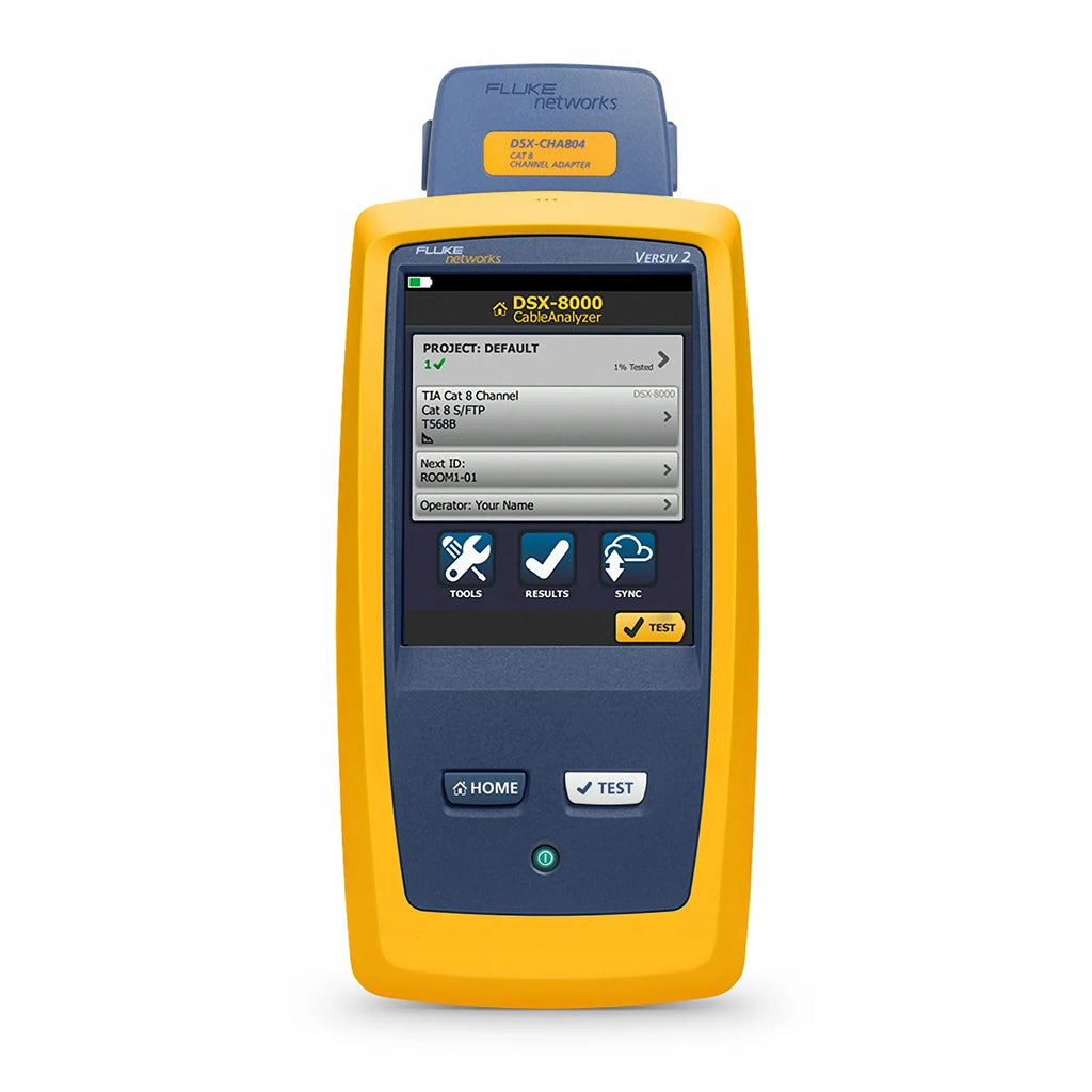 Fluke Networks DSX2-8000 Versiv 2 CableAnalyzerâ„¢ with Integrated Wi-Fi