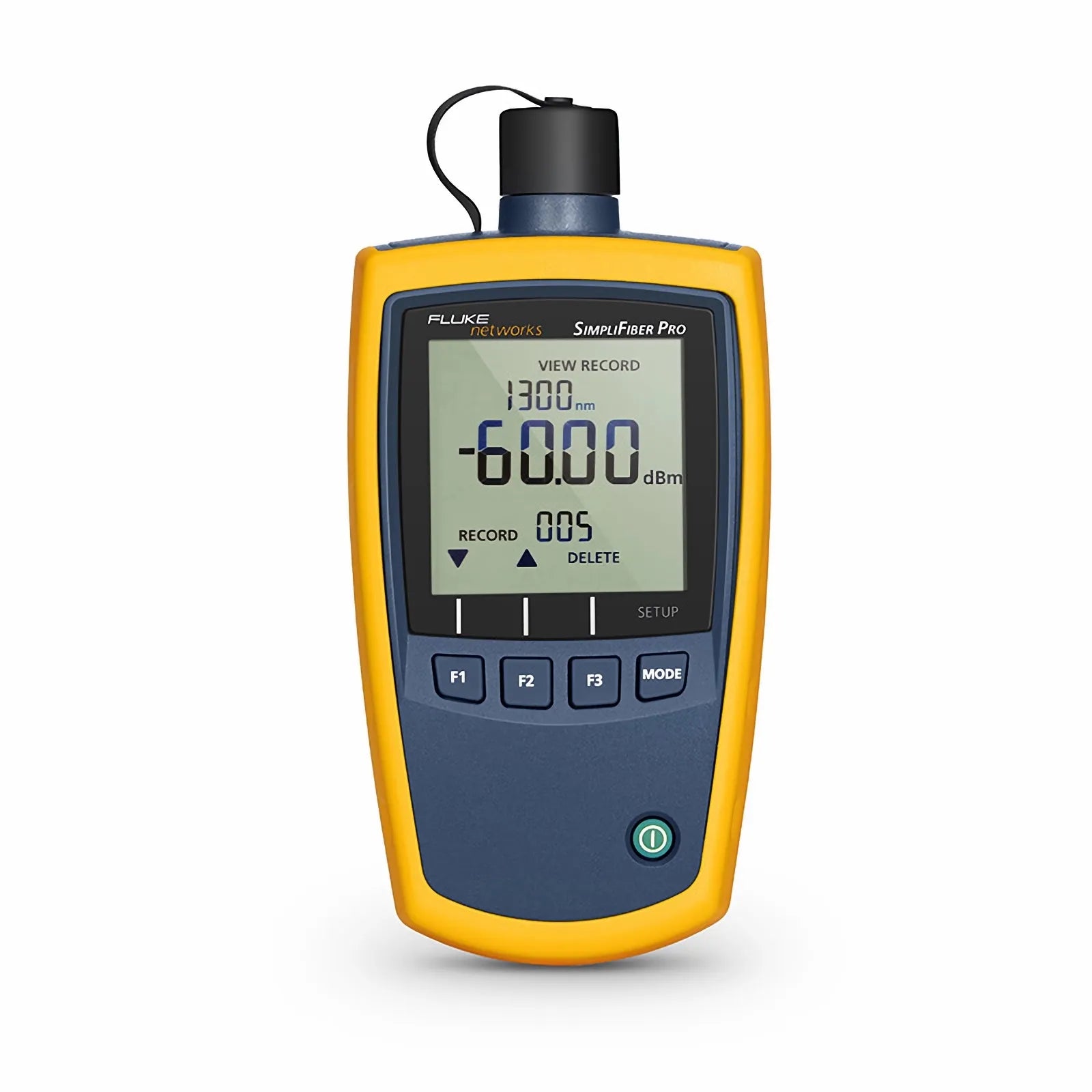 Fluke Networks SFPOWERMETER SimpliFiberÂ® Pro Handheld Optical Power Meter with 2.5mm SC/FC/ST Connector
