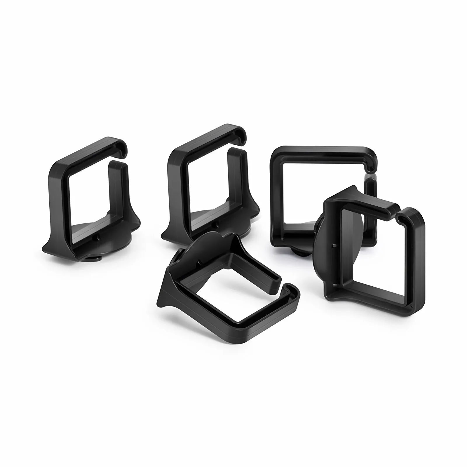 Small Plastic D-ring for Horizontal Cable Manager, 5pcs/Pack