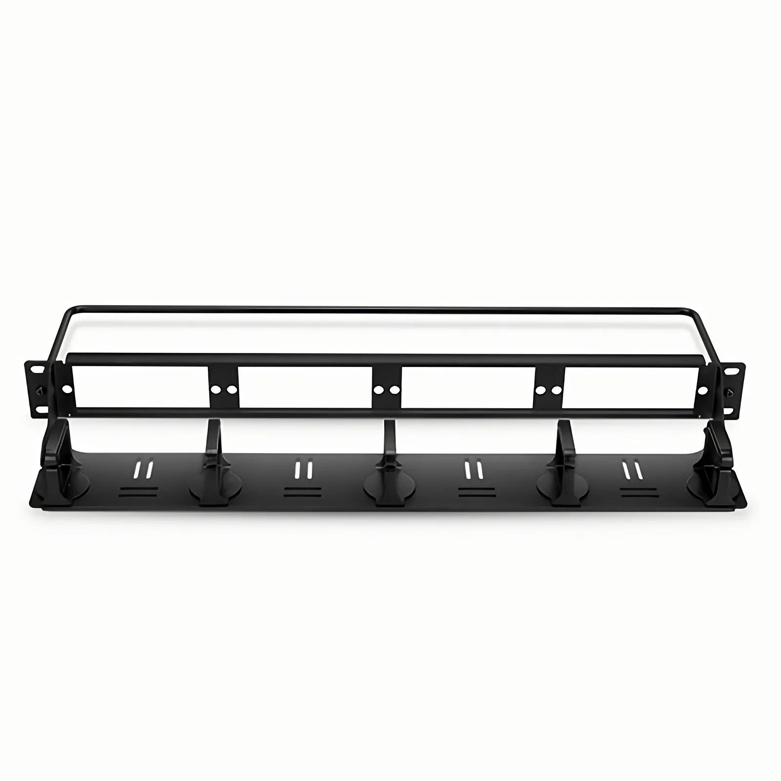 FHDâ„¢ High Density 1U Rack Mount Blank Enclosure Unloaded, Detachable Cable Management Lacer Panel and Bar, Holds up to 4 x FHDâ„¢ Panels, 144 Fibers (LC)