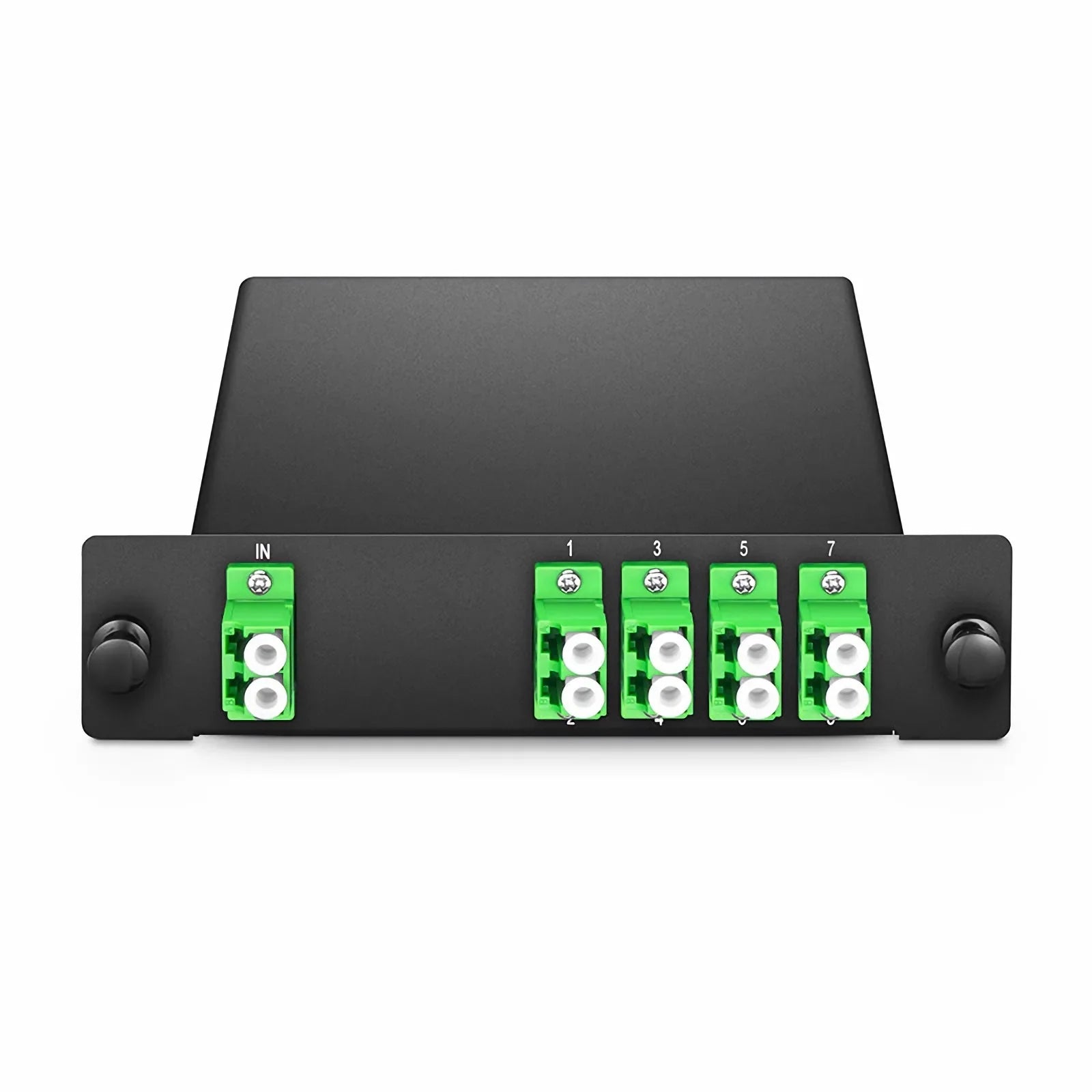 1 x 8 PLC Fiber Splitter, Standard LGX Cassette, LC/APC, Singlemode