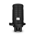 72 Fibers 1In-4Out Dome Fiber Optic Splice Closure, Mechanical Seal and Heat Shrink Seal, with 1 Pre-installed Splice Tray