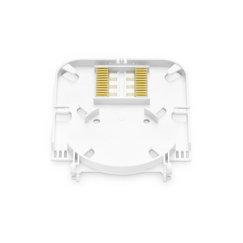 12 Fibers Fusion Splice Tray, ABS Plastic, 0.39''x4.33''x5.12'', Suitable for FS-S010-1O4R-6-12F