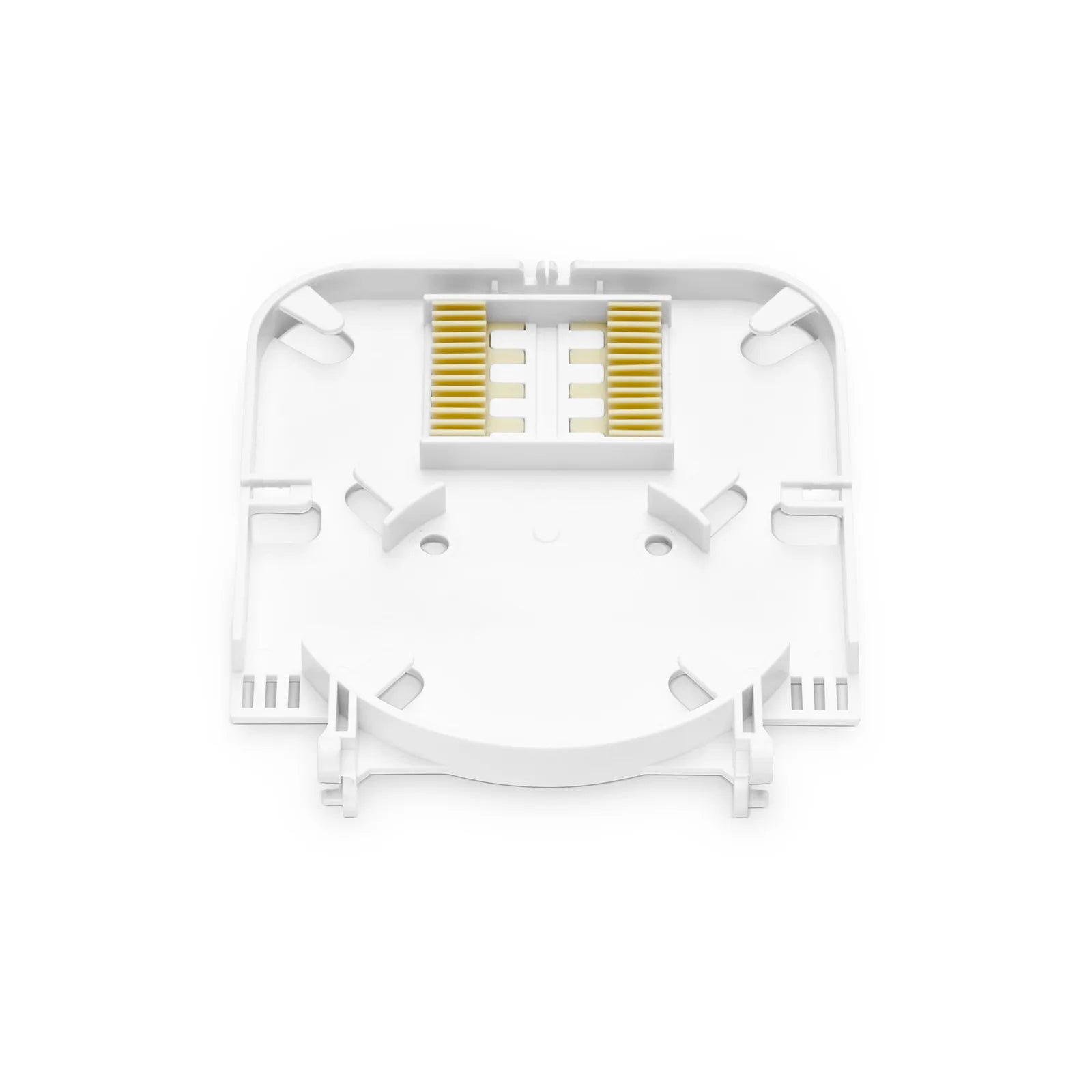 12 Fibers Fusion Splice Tray, ABS Plastic, 0.39''x4.33''x5.12'', Suitable for FS-S010-1O4R-6-12F