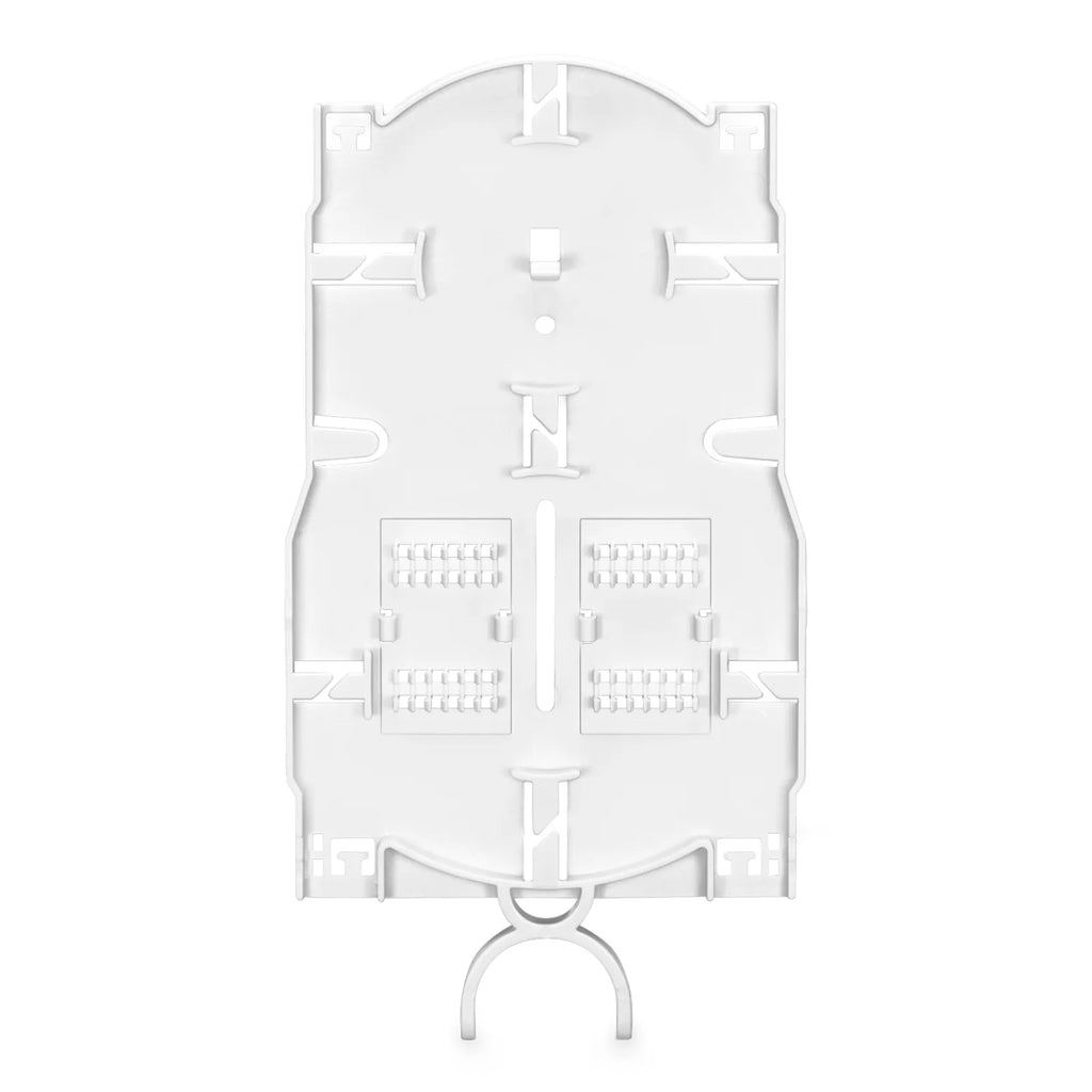 24 Fibers Fusion Splice Tray for Heat-Shrink Fusion Splices, 0.39" x 4.72" x 8.98", Suitable for FS-S008-1O4R-6-24F, FS-S008R-1O6R-10-24F