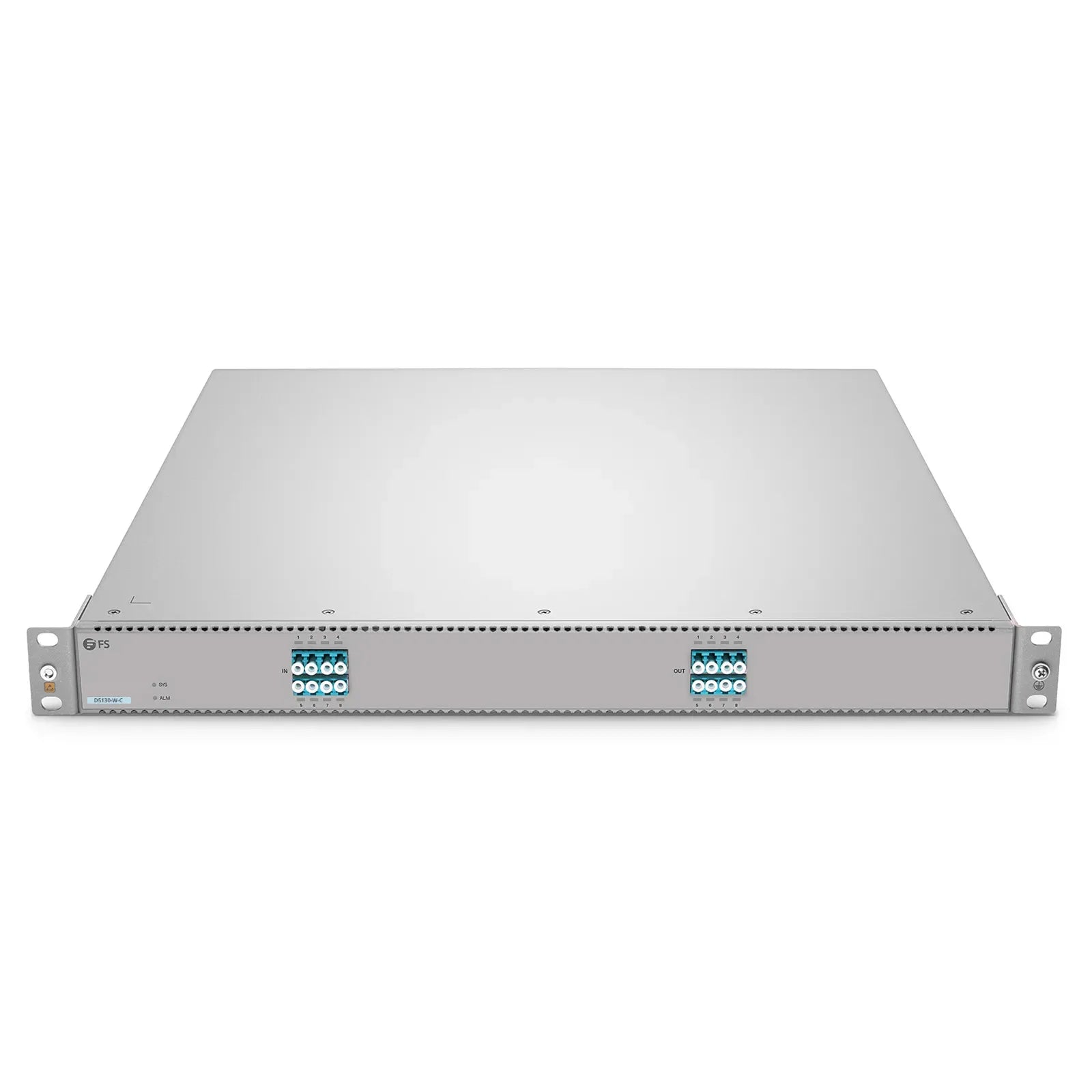 Customized Low Loss All Optical Circuit Switch, 8 x 8 to 32 x 32 Ports, Redundant AC/DC PSUs, Support WebGUI Network Management