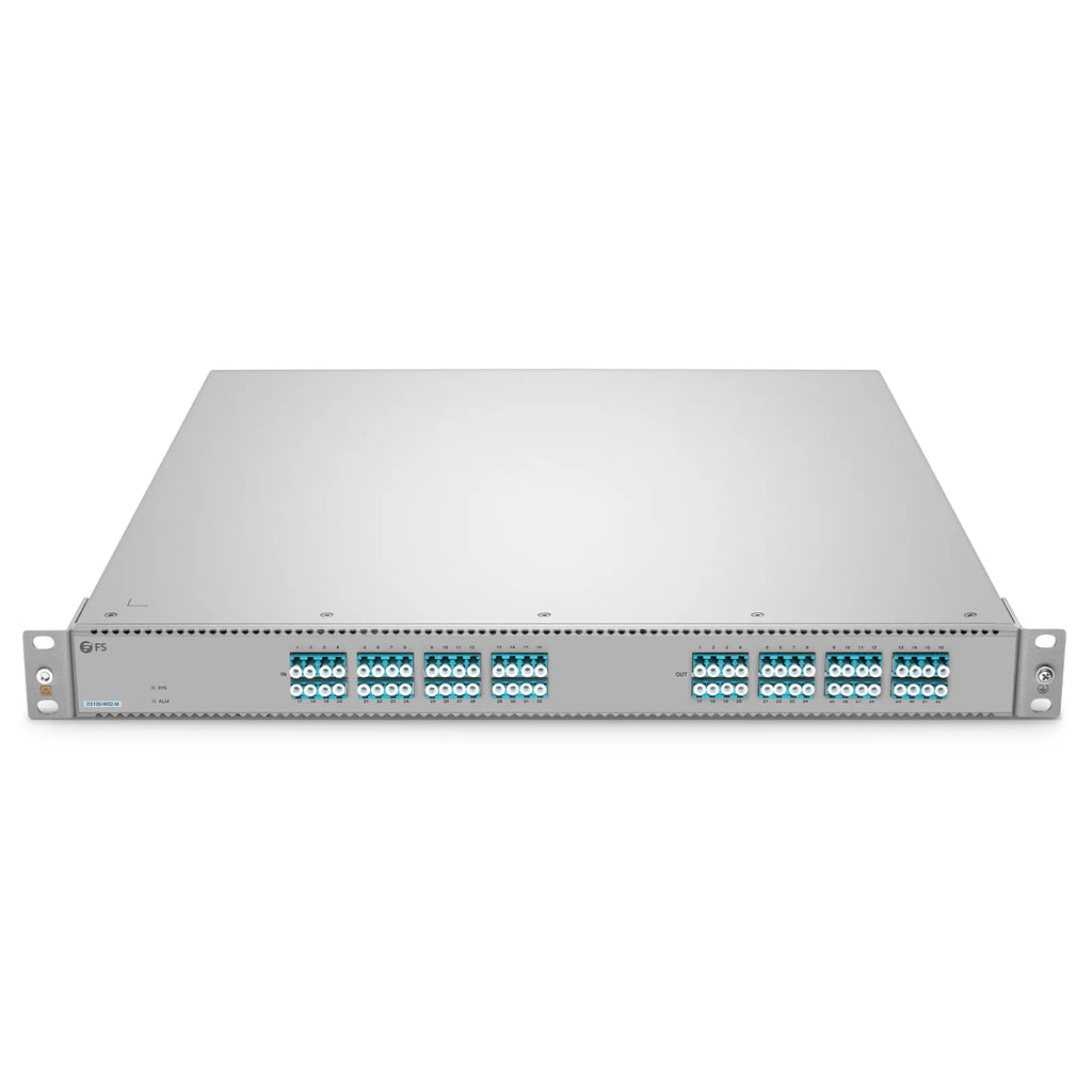 D5130-W32-M Multimode Low Loss All-Optical Circuit Switch, 32 x 32 Ports, Redundant AC PSUs, Support WebGUI Network Management