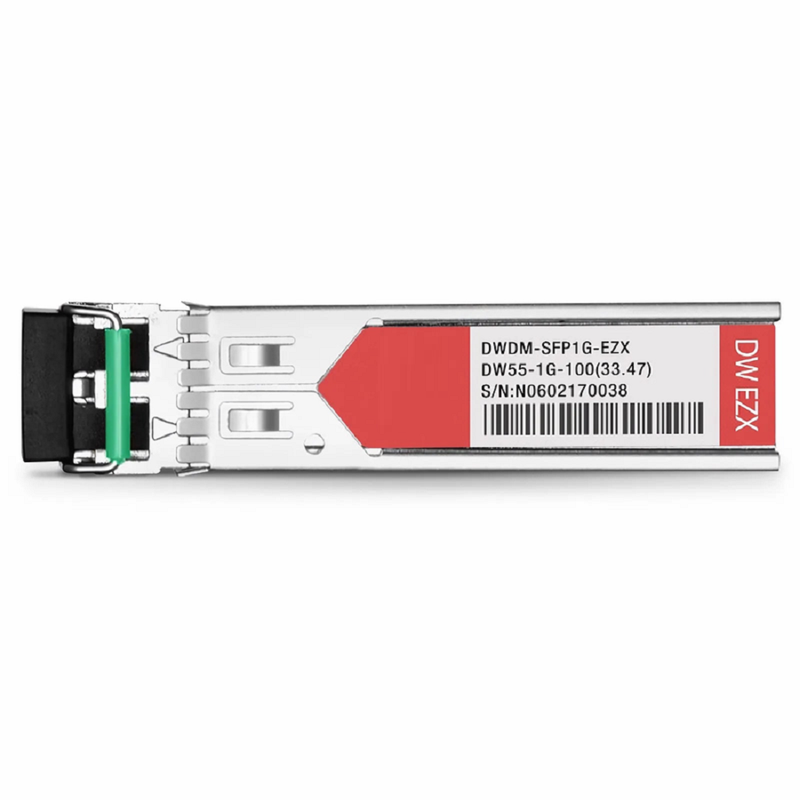 Cisco C53 DWDM-SFP-3504 Compatible SFP 1000BASE-DWDM 1535.04nm 100GHz 100km DOM Duplex LC/UPC SMF Optical Transceiver Module for Transmission