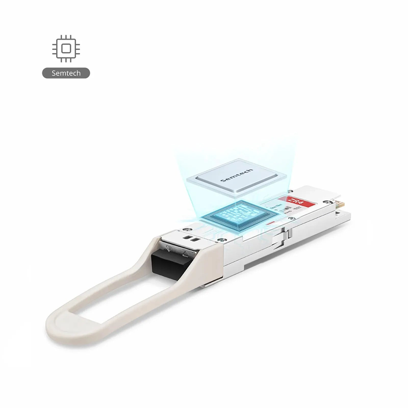 Cisco QSFP-100G-ZR4-S Compatible 100GBASE-ZR4 QSFP28 4 x 25G NRZ 1310nm 80km DOM Duplex LC/UPC SMF Optical Transceiver Module
