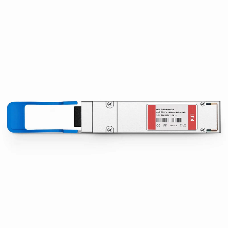 Cisco Compatible 40GBASE-LR4 QSFP+ 1310nm 10km DOM Duplex LC/UPC SMF Optical Transceiver Module (Industrial)