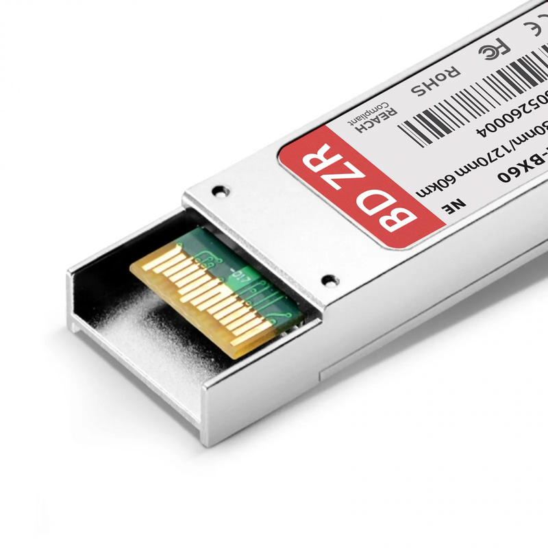 NETGEAR Compatible 10GBASE-BX XFP BiDi 1330nm-TX/1270nm-RX 60km DOM Simplex LC SMF Optical Transceiver Module