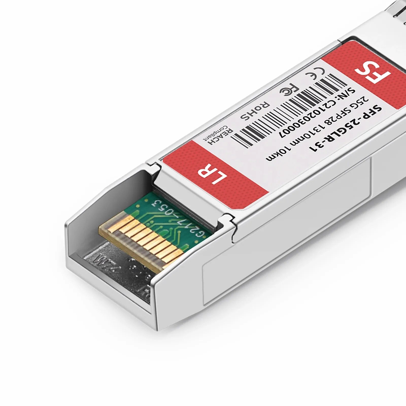 Cisco SFP-25G-LR-S Compatible 25GBASE-LR SFP28 1310nm 10km DOM Duplex LC/UPC SMF Optical Transceiver Module