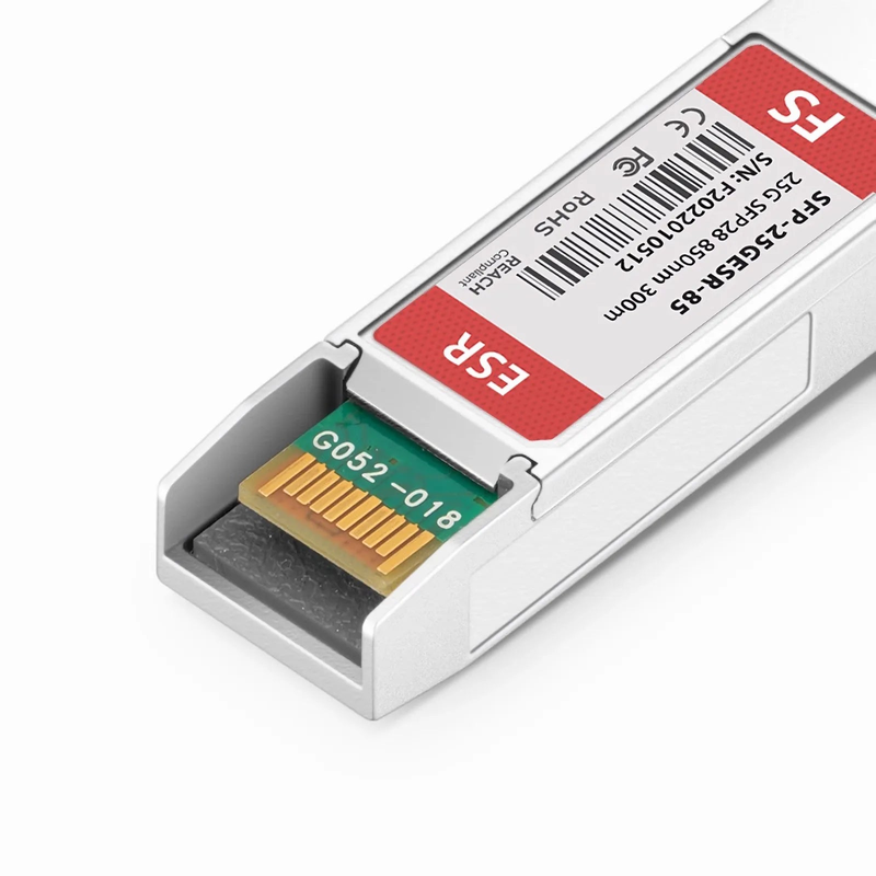 Cisco Compatible 25GBASE-ESR SFP28 850nm 300m DOM Duplex LC/UPC MMF Optical Transceiver Module