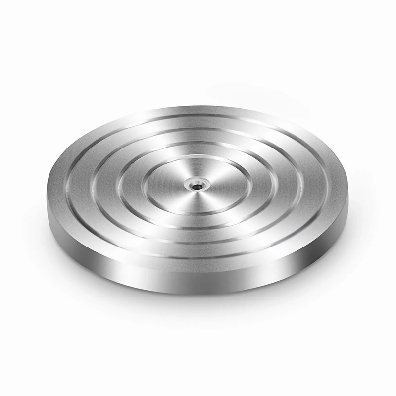 SC/ST/FC UPC Connector Hand Polish Puck - Stainless Steel