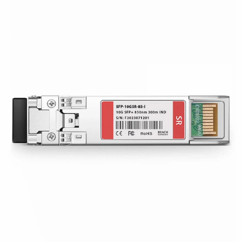 Cisco SFP-10G-SR-I Compatible 10GBASE-SR SFP+ 850nm 300m DOM Duplex LC/UPC MMF Optical Transceiver Module (Industrial)