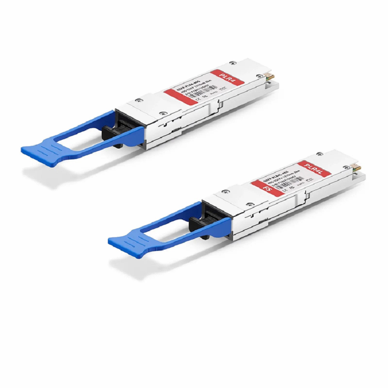 Cisco QSFP-40G-PLRL4 Compatible 40GBASE-PLR4L QSFP+ 1310nm 2km DOM MPO-12/APC SMF Optical Transceiver Module
