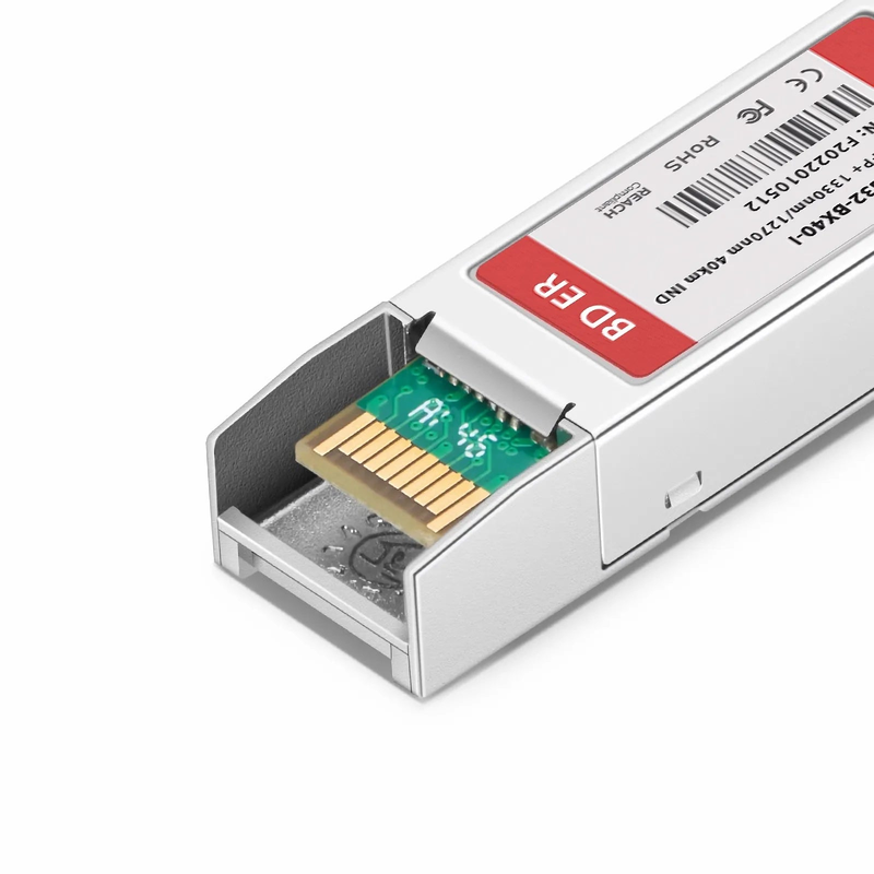Cisco SFP-10G-BX40D-I Compatible 10GBASE BiDi SFP+ 1330nm-TX/1270nm-RX 40km DOM Simplex LC/UPC SMF Optical Transceiver Module (Industrial)