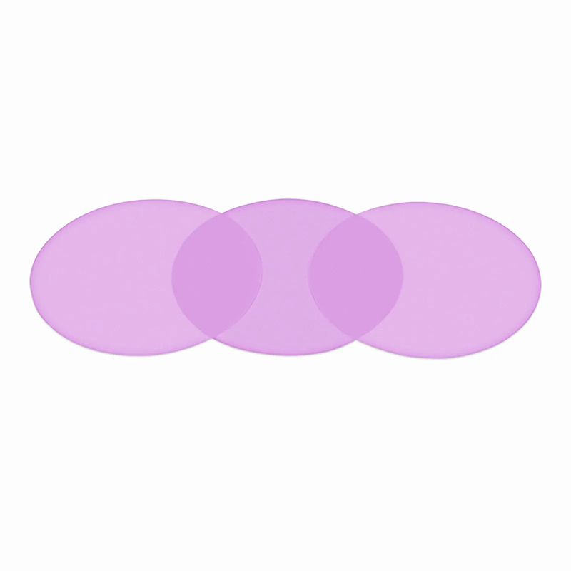 1Î¼m 1 Piece Purple Polishing Film with 127mm Diameter