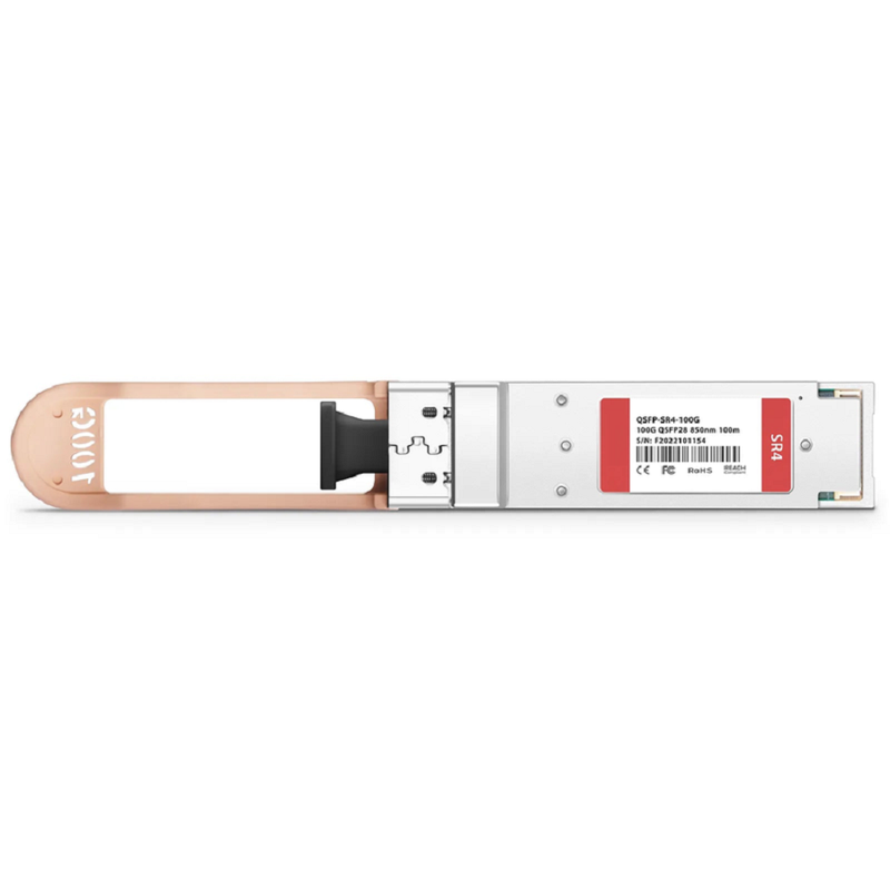Arista Networks QSFP-100G-SR4 Compatible 100GBASE-SR4 QSFP28 4 x 25G NRZ 850nm 100m DOM MPO-12/UPC MMF Optical Transceiver Module, Breakout to 4 x 25G-SR